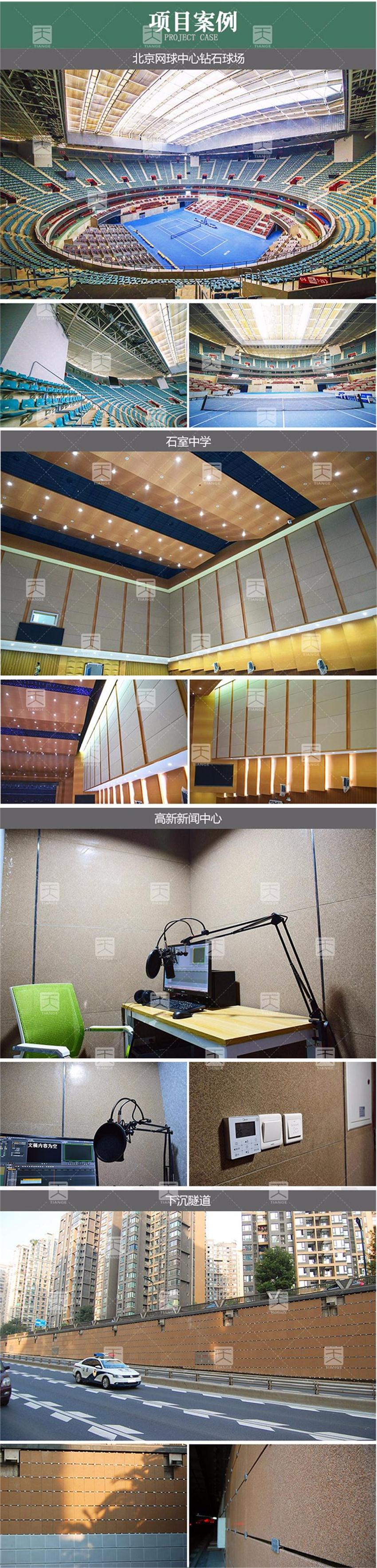 微粒吸聲板項目案例