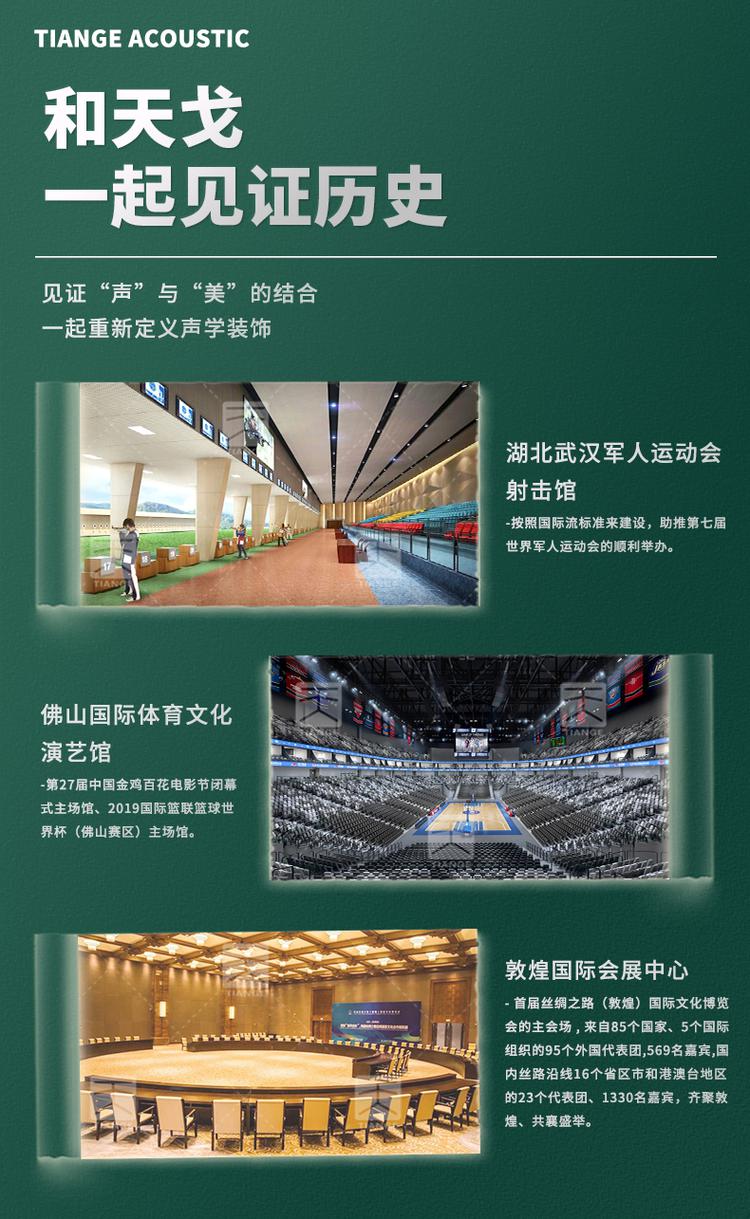 孔狀吸音板代表案例