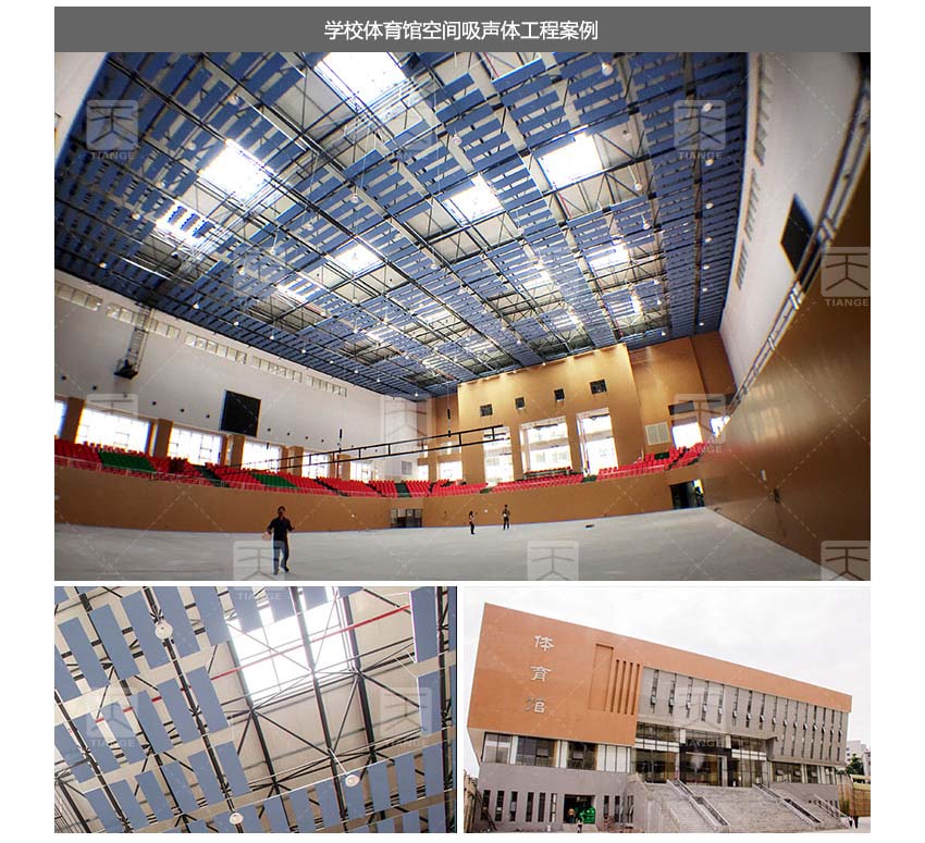 體育館空間吸聲體工程案例-3 體育館空間吸聲體工程案例-3