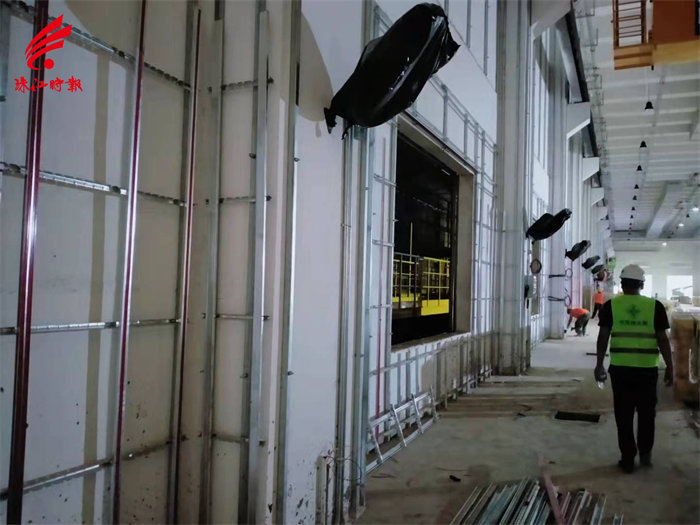 天戈聲學的產品應用在佛山地鐵二號線林岳西站。